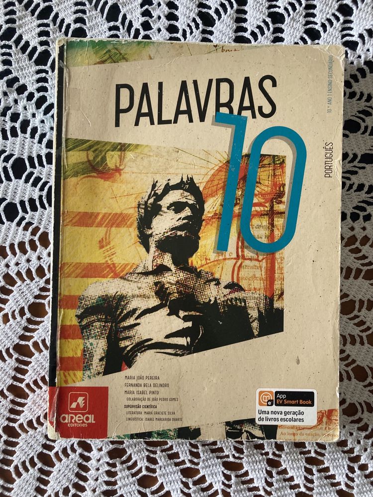 Manual e Caderno de Atividade de Português “Palavras” 10.° ano