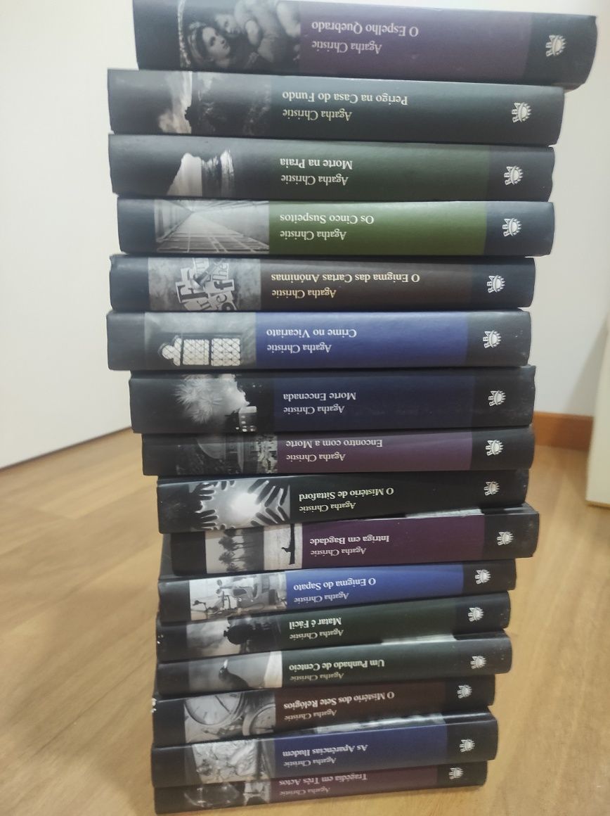 Coleção livros Agatha Christie