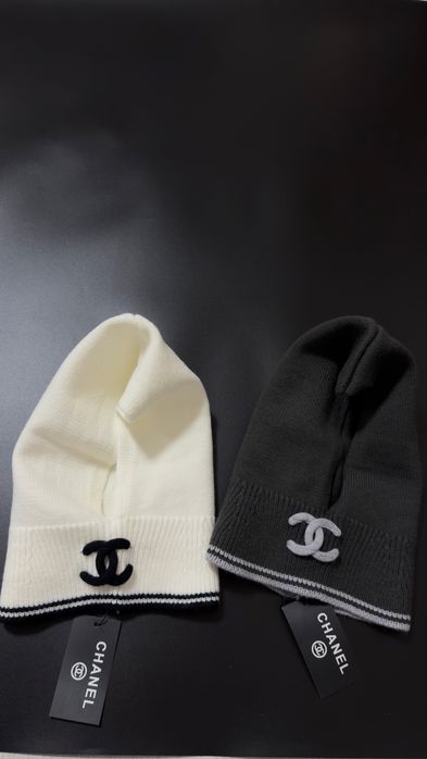 Стильні шапочки, балаклави Chanel