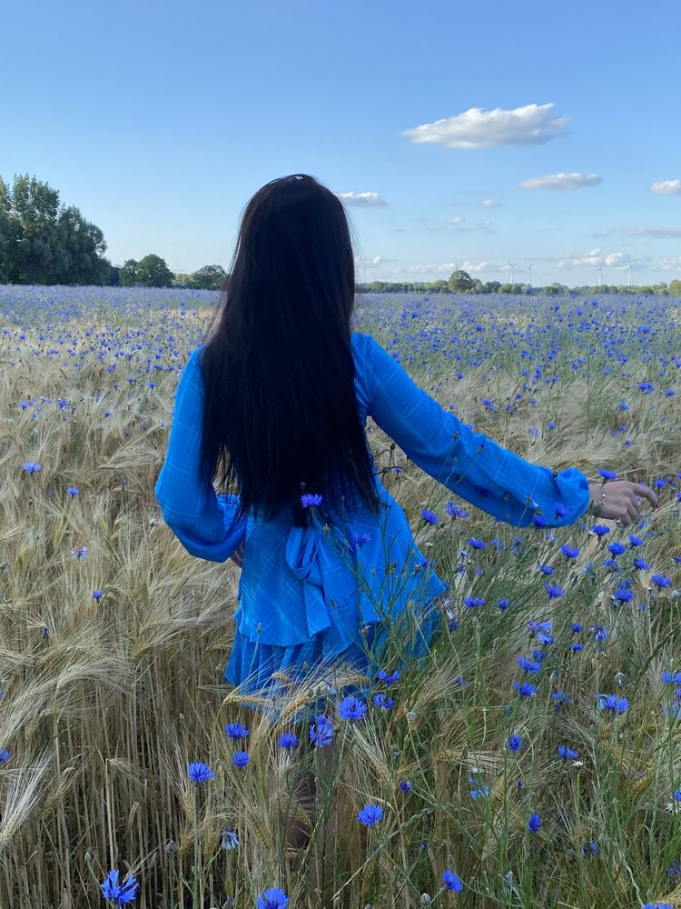 Летнее платье S
