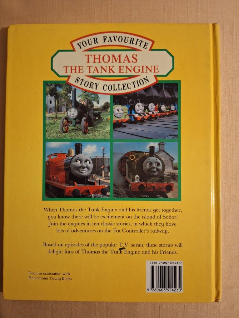 Ksiazka Thomas the tank engine ANGIELSKI + ksiazka GRATIS