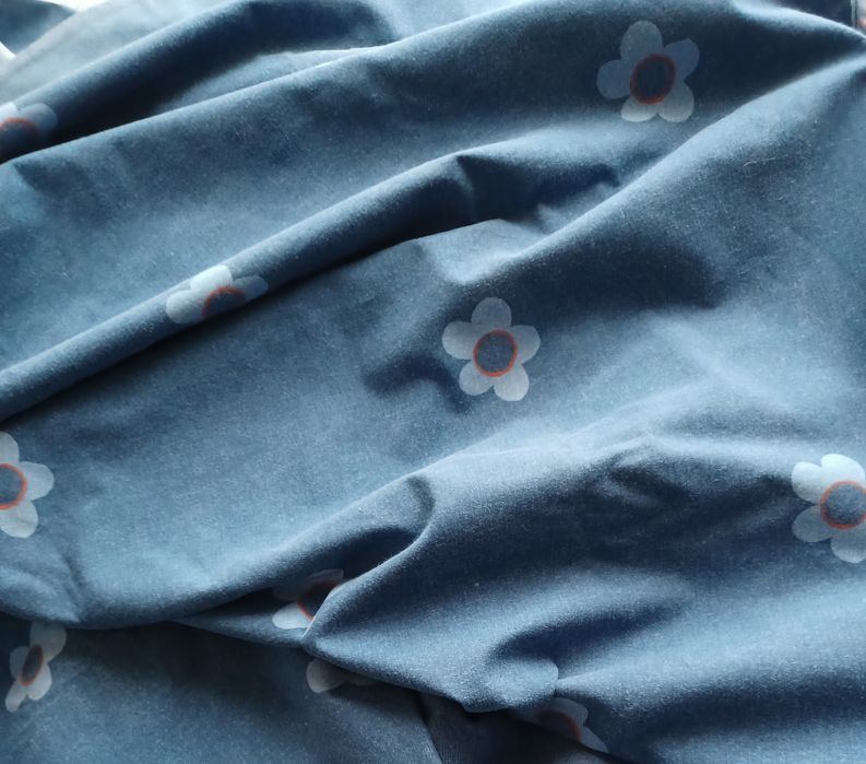 Capa de edredon reversível