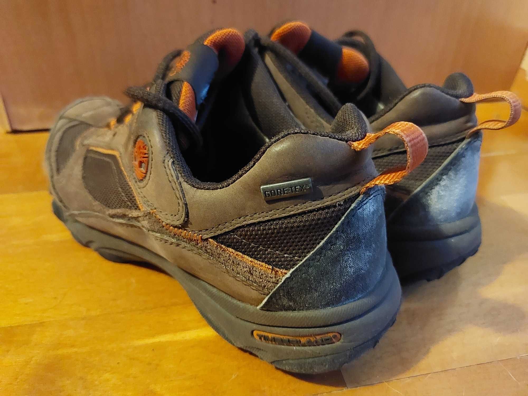 Ténis Timberland 7,5 M - Número 41 - Castanhos e Laranja