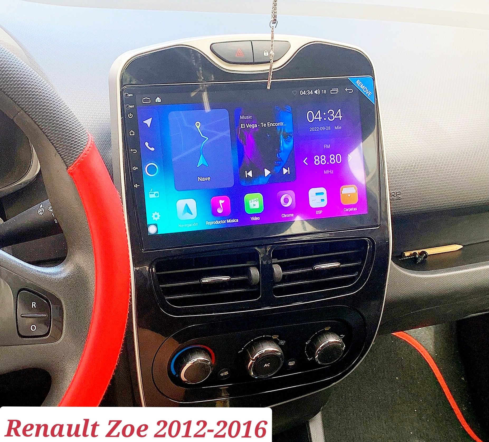 Магнитола Android Renault Koleos, Trafic, Zoe, Opel Vivaro B, GPS,WiFi
