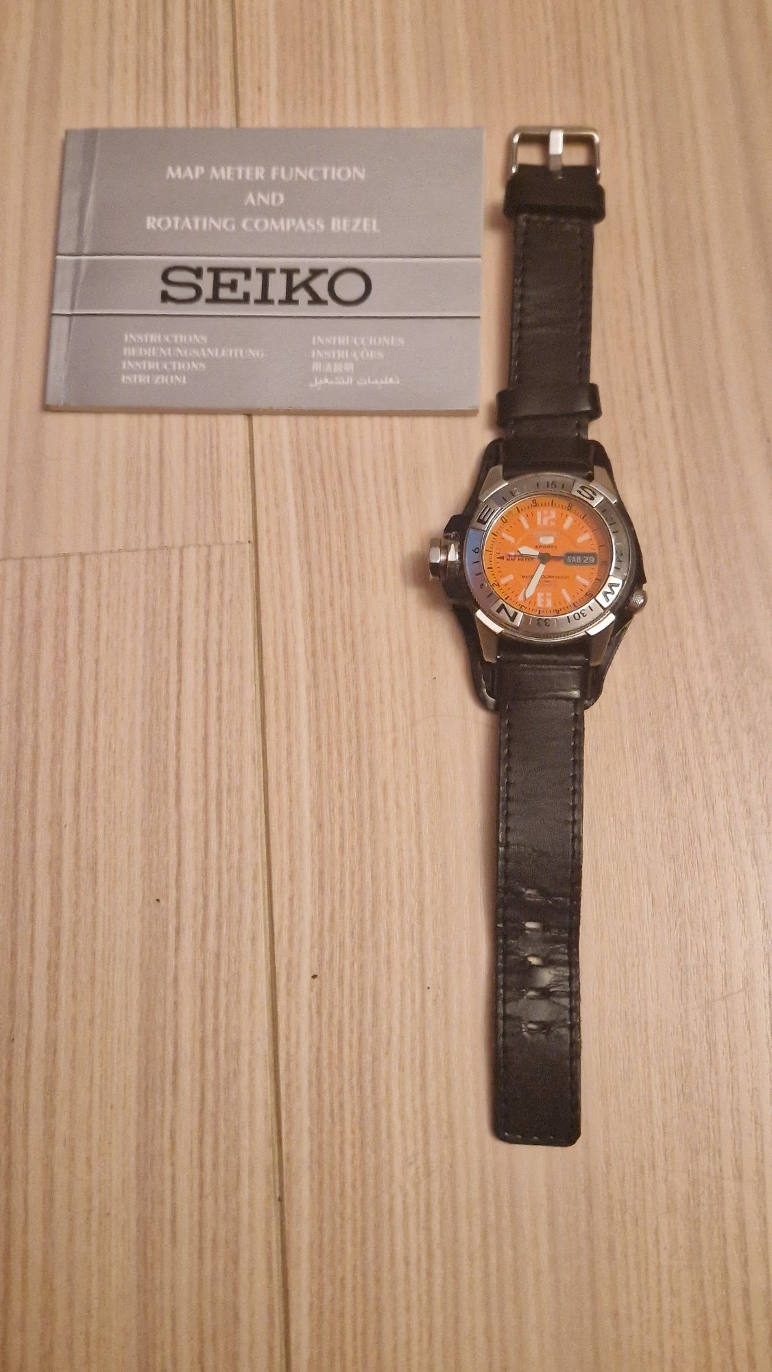 Zegarek automatyczny Seiko 5 SKZ