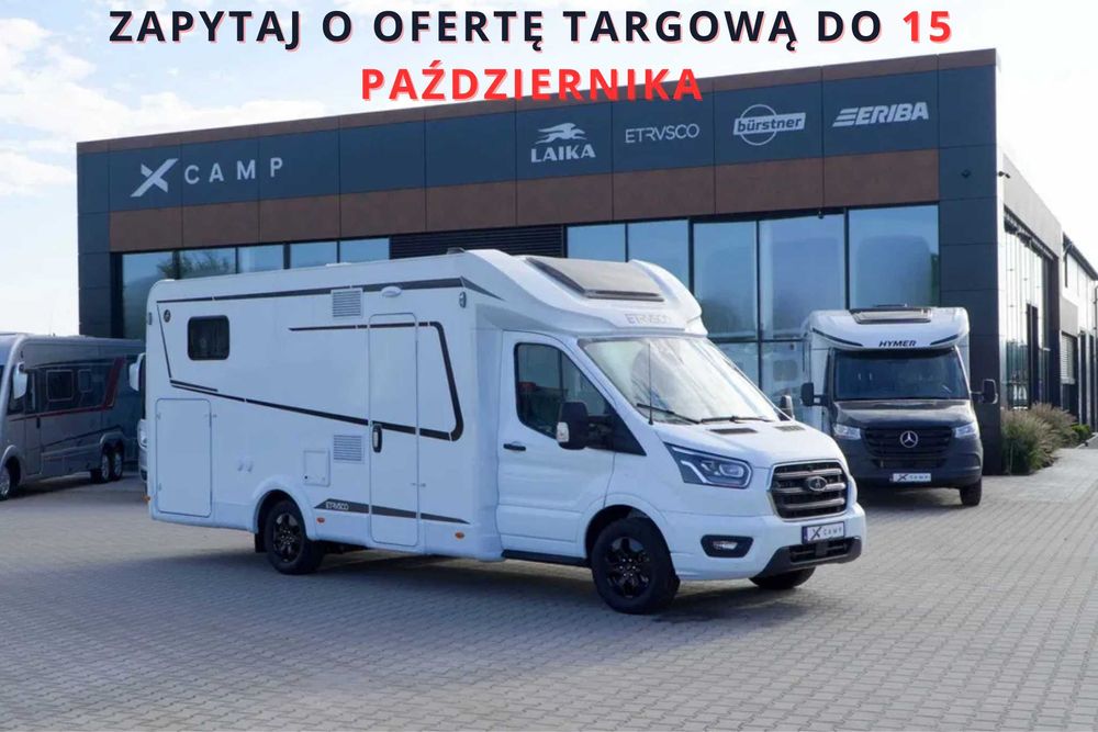 Kamper Ford Etrusco T 7.3 SF 2025 HYMER ADRIA XCAMP 4 osoby AUTOMAT