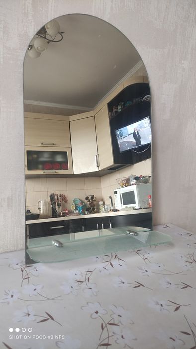 Умивальник+дзеркало у ванну кімнату