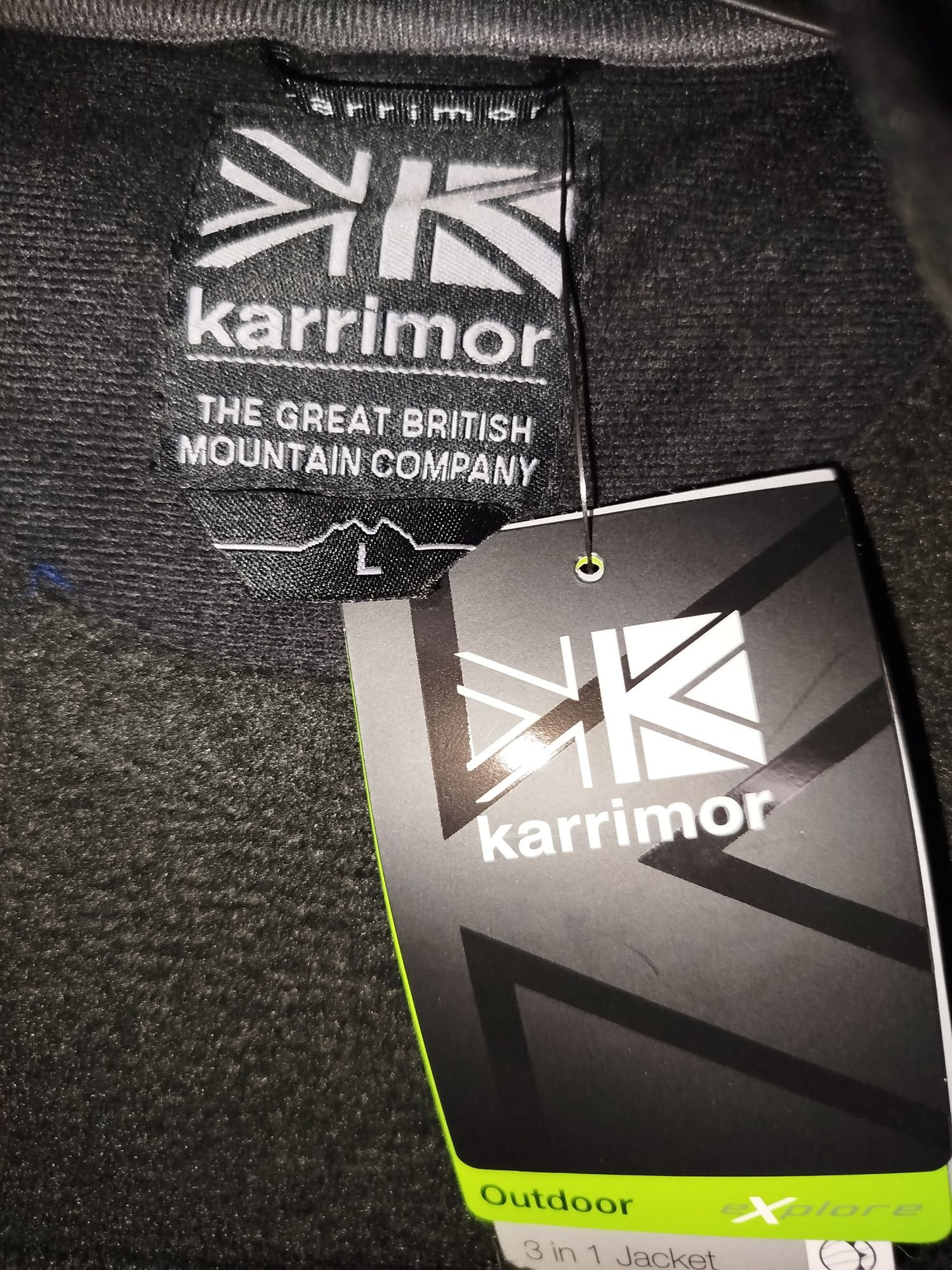Karrimor куртка 3в1 мужская