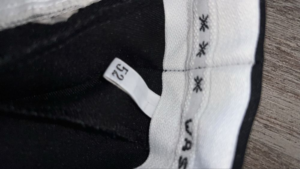 Szerokie spodnie eleganckie garniturowe rozmiar XL czarne