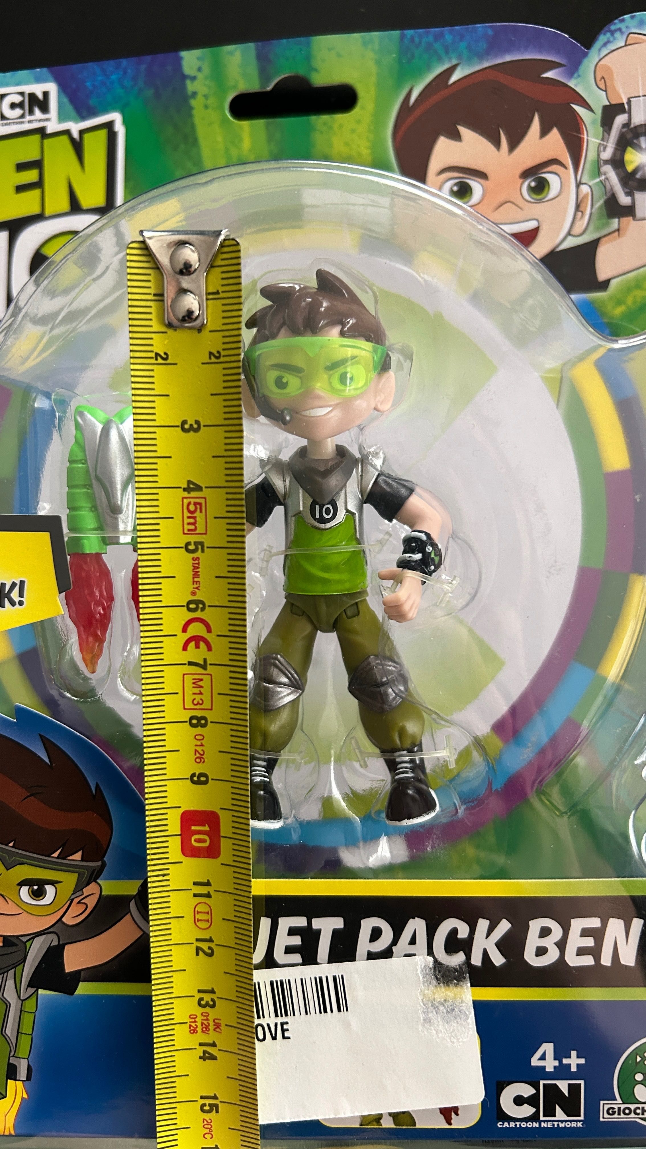 Figurka bajki Ben 10 z firmy Playmates Jet Pack Ben