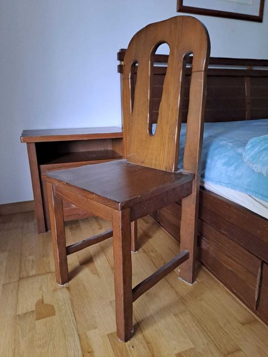 Quarto de casal rústico