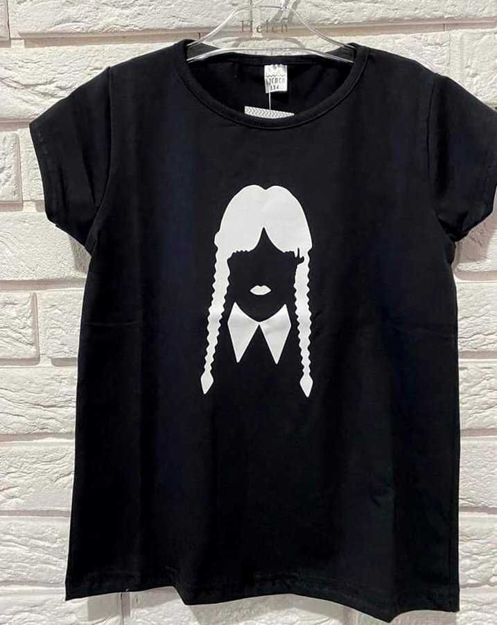 Bawełniana koszulka , t-shirt Wednesday Addams 158 Carmen