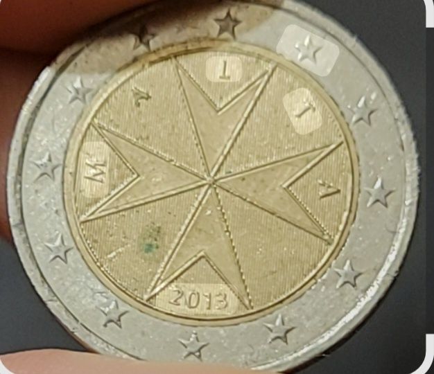 Moeda 2€, Malta 2013