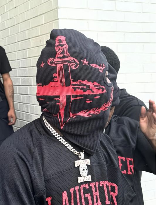 Балаклава Corteiz x Slaughter Gang Balaclava Маска