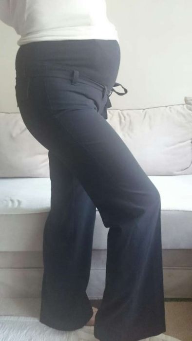 Eleganckie spodnie ciążowe KATHMA