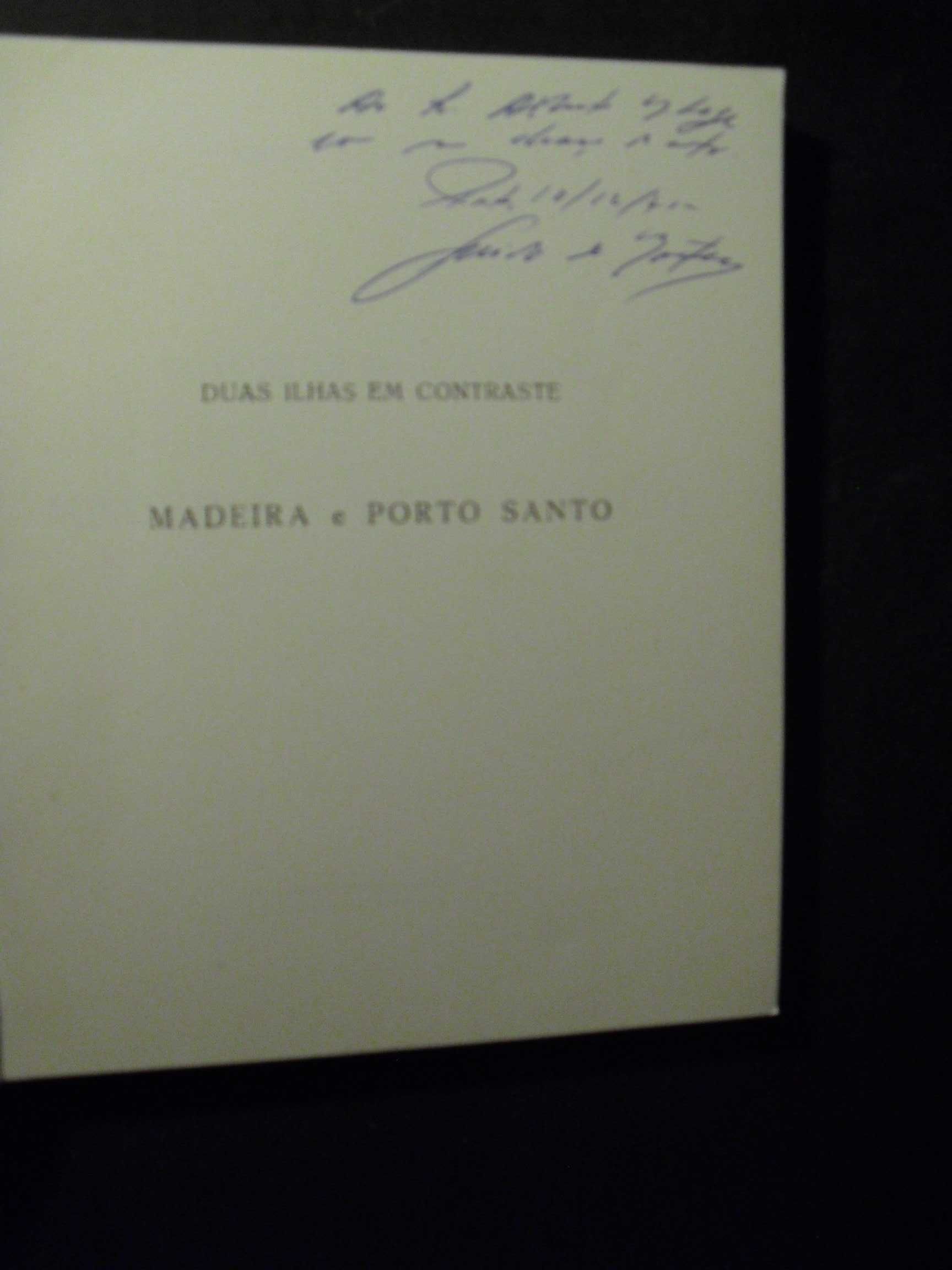 Monterey (Guido de);Duas Ilhas em Contraste-Madeira e Porto Santo