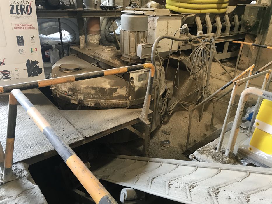 Linha completa de producao de bloco