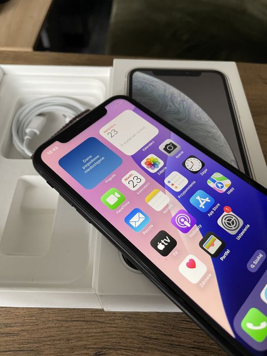 Rewelacyjny Aplle Iphone XR/Bat84%/Komplet/Wys/Tanio!