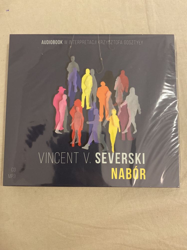 Płyta CD audiobook Vincent V. Severski Nabór