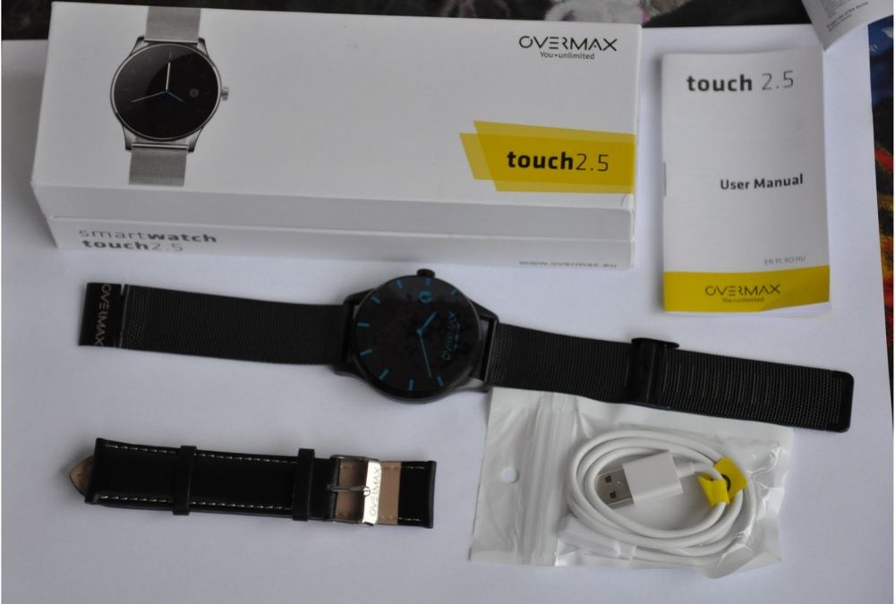 Zegarek Smartwatch OVERMAX TOUCH 2.5 Bransoleta Bluetooth Opaska Fit