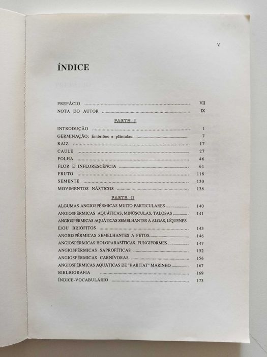 Aspectos poucos comuns da Morfologia das Plantas Superiores