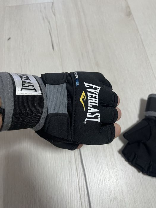 Рукавиці Everlast EVERGEL HAND WRAPS Уні Чорний M