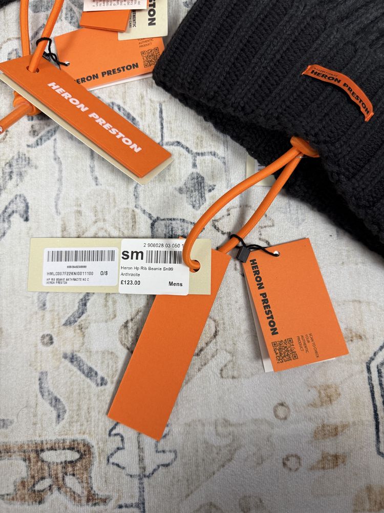 Оригинальная шапка Heron Preston Rib Beanie