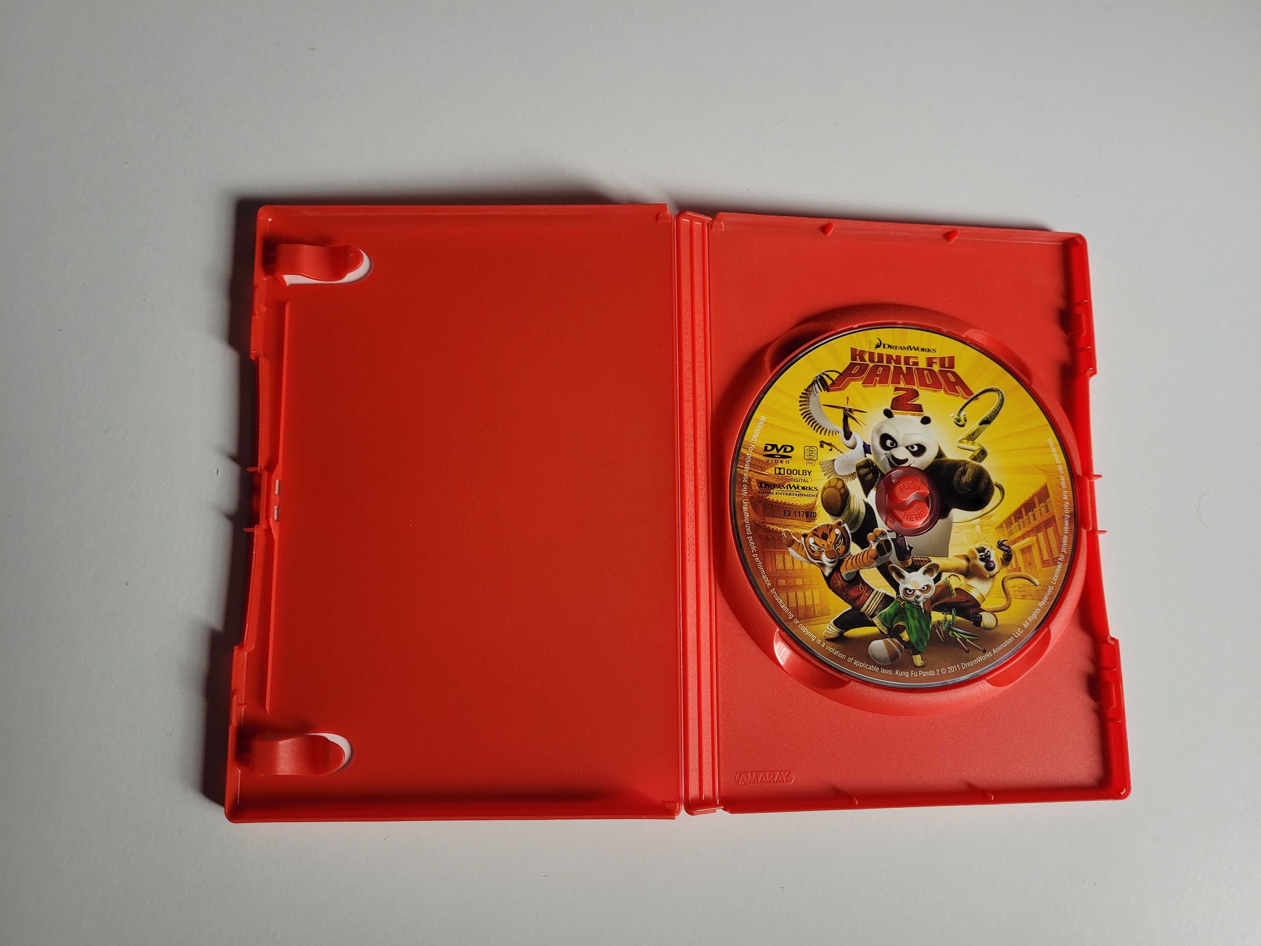 Bajki DVD Zestaw Kung Fu Panda 1-3 komplet Trylogia