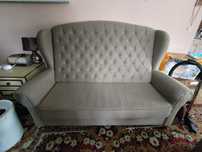 Sofa, fotel i pufa