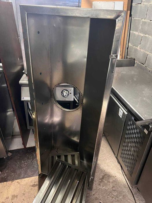 Производственная вытяжка зонт пристенный бу нержавеющий нержавейка