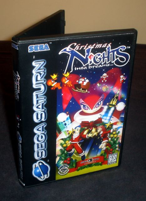 Capa Sega Saturn Christmas Nights Into Dreams