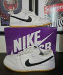 buty Espadryle Nike_Dunk SB_white gum Rozmiar.41