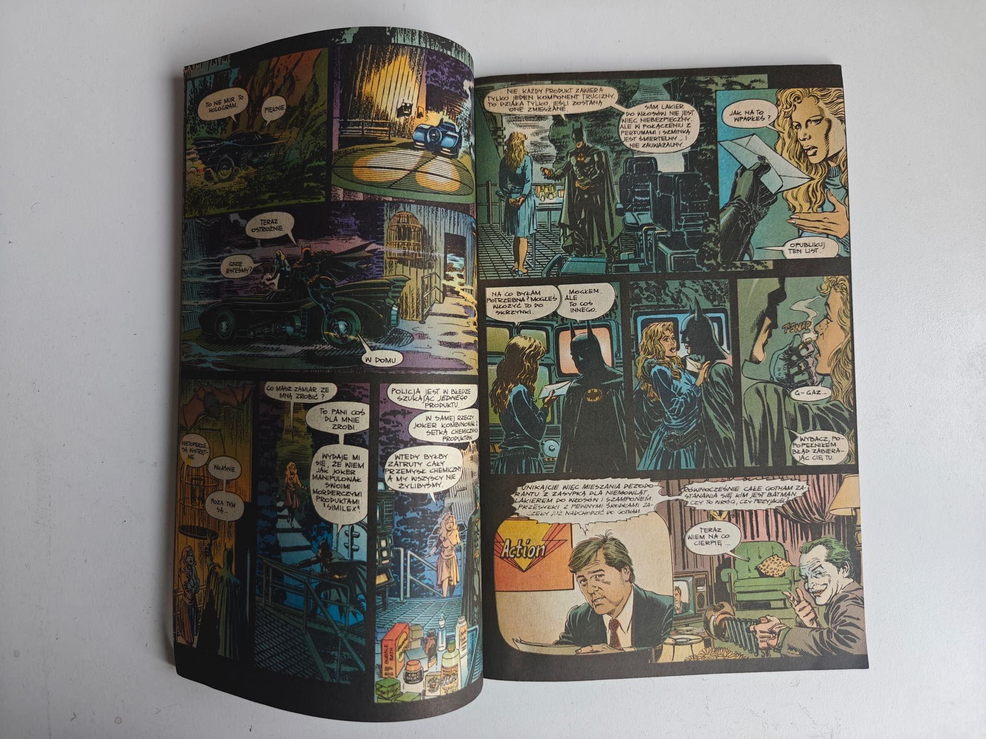 Komiks Batman Rycerz Ciemności Anarch w Gotham + gratis (1991)