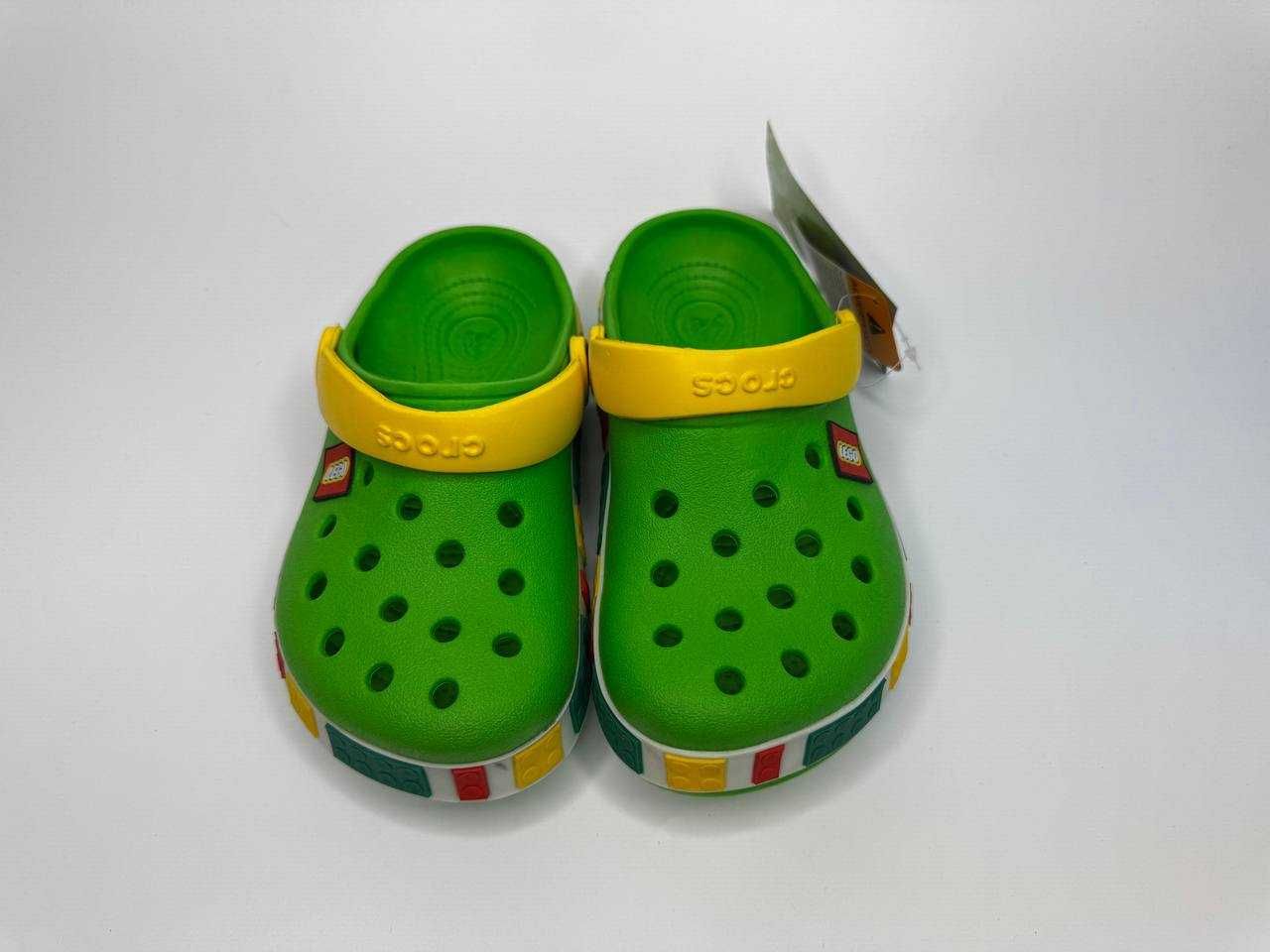Crocs Lego kids Green Крокси дитячі J1 31-32 р, J2 33 р Уцінка! №10106