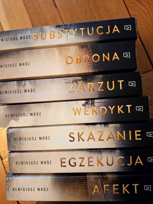Książki Remigiusz Mróz ostatnie 7 tomów Chyłki