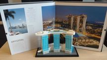 Lego 21021 Marina Bay Sands + album Lego Architecture