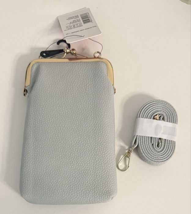 Eloy to mała szara torebka na telefon