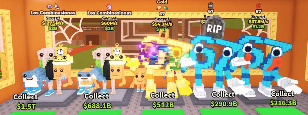 продаж браинротов в игре Steal a Brainrot