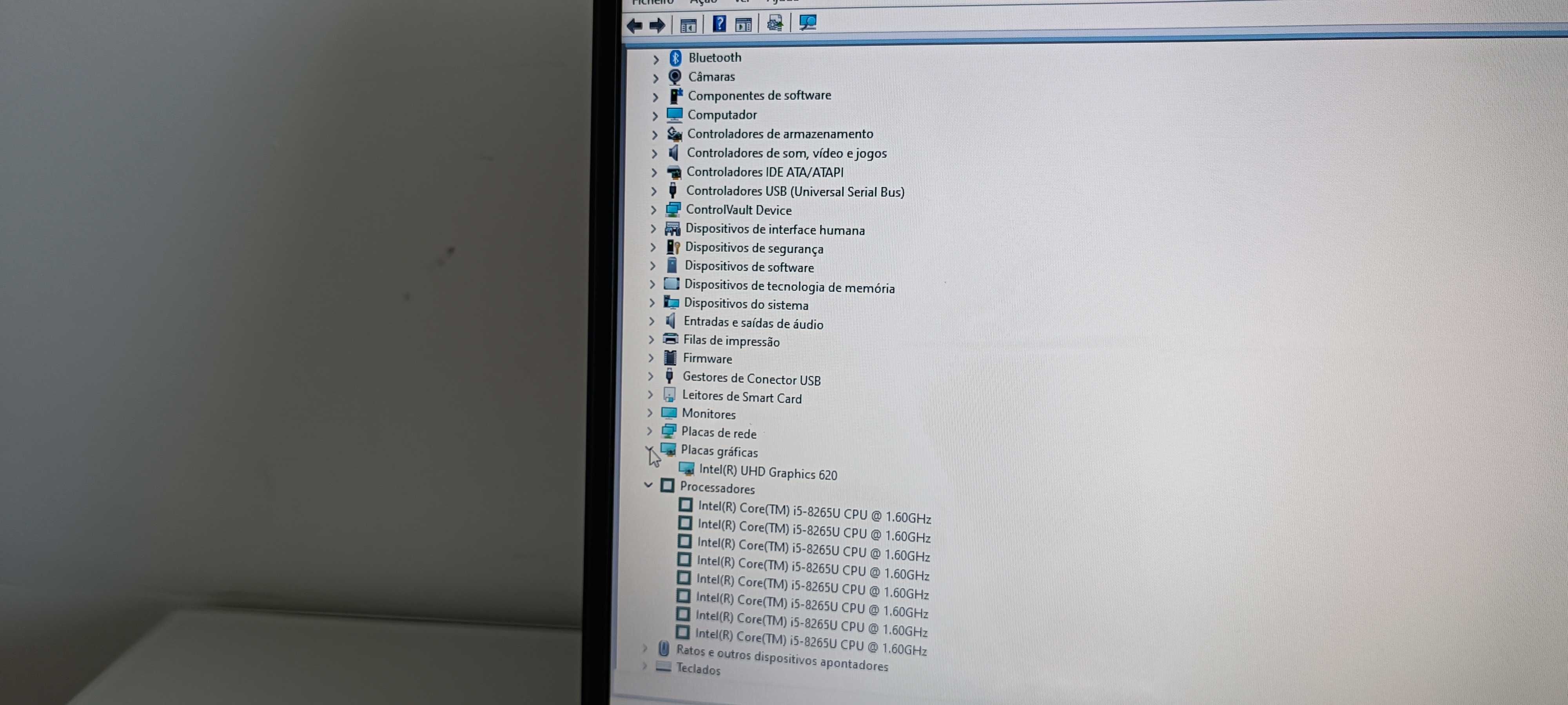 Dell Latitude 5500/Ecrã 15.6/i5 8ªger/16GB RAM/SSD NVME/Thunderbolt