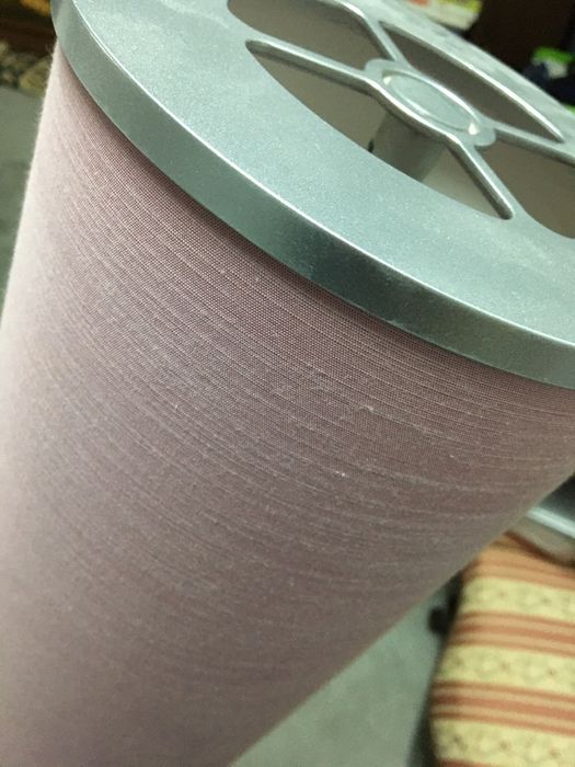 Candeeiro redondo em tela rosa velho, IKEA