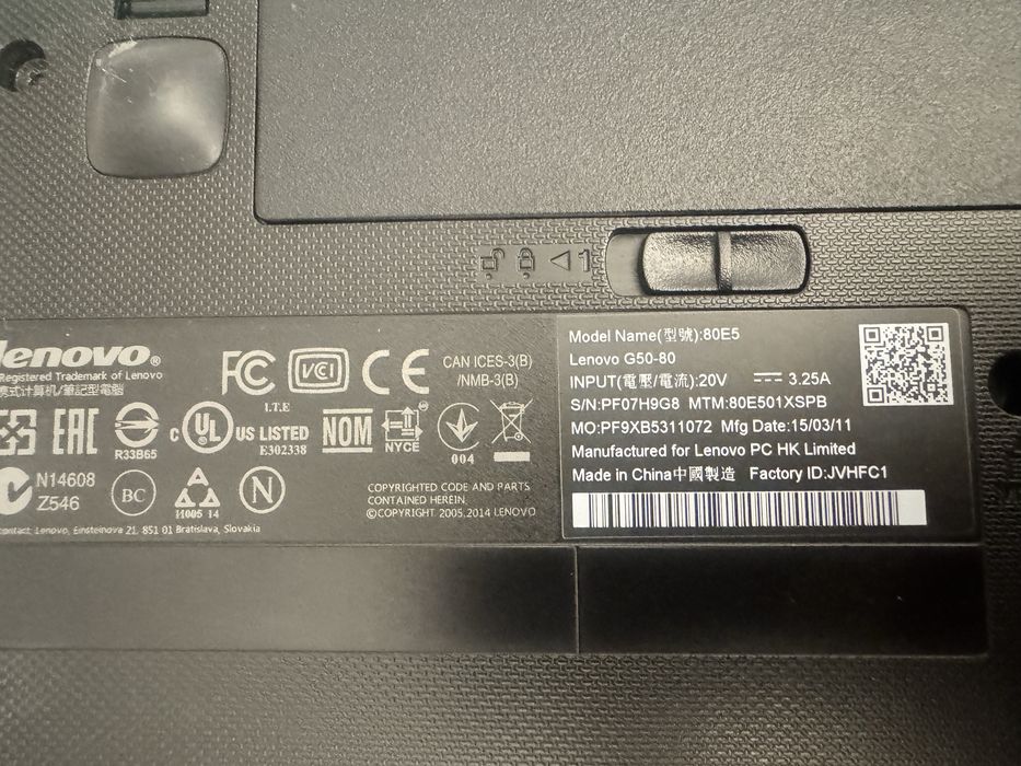 Lenovo G50-80 i7 dysk ssd 512 Karta 2GB  stan bardzo dobry