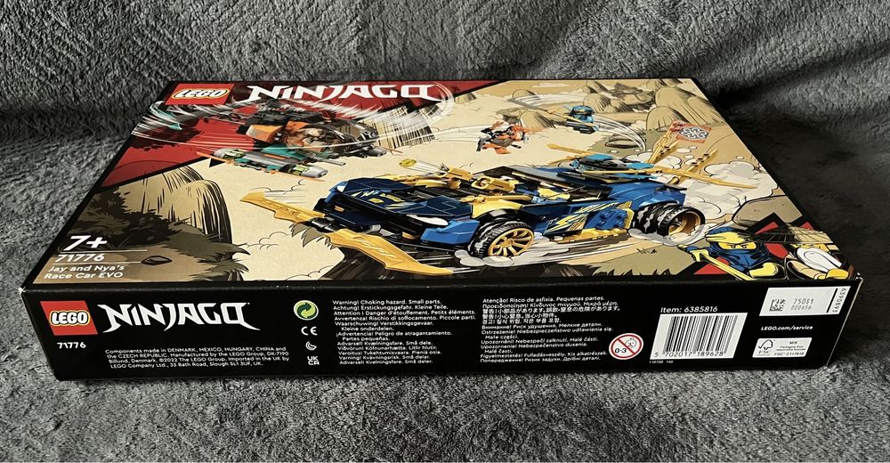 Lego 71776 Wyścigówka EVO Jaya i Nyi NOWE klocki Lego NINJAGO