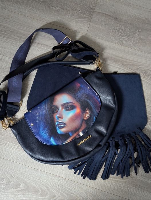 Massimo Contti Nerka XXL z trzema klapkami