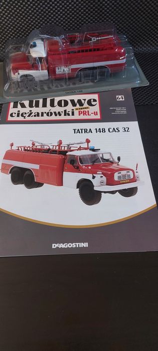 Kultowe ciężarówki PRLu model samochodu TATRA 148 CAS 32 STRAŻ