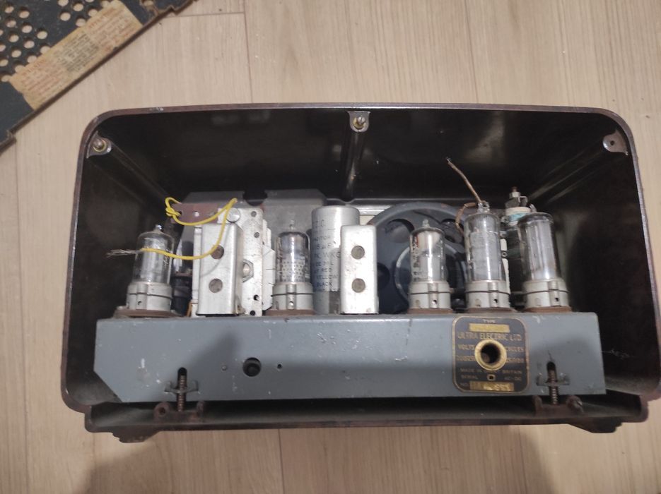 Relógio antigo decorativo ultra electric ldt vintage