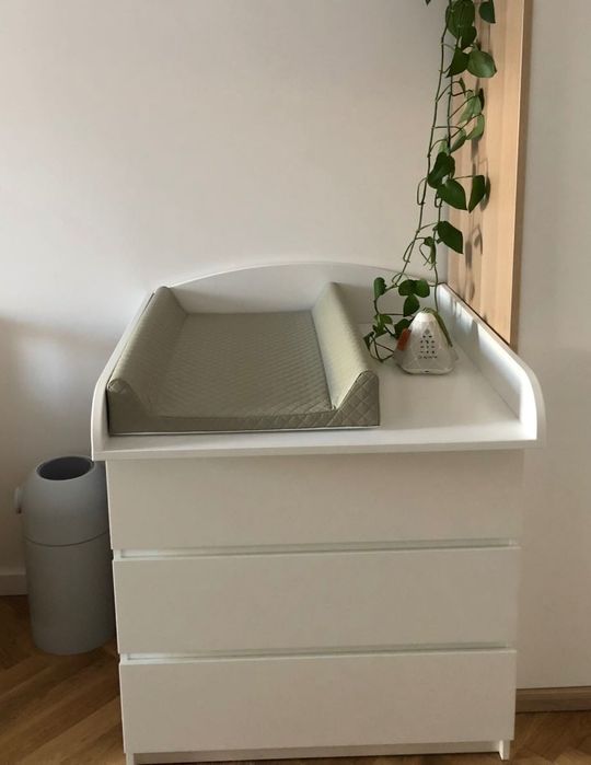 Przewijak / nakładka na komodę IKEA Malm - biały