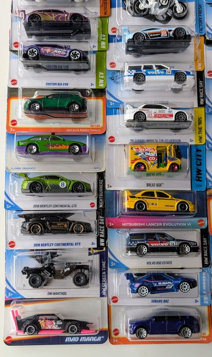Subaru, Alfa Romeo, Jaguar, Volvo Hot Wheels Matchbox Хот Вілс Мачбокс