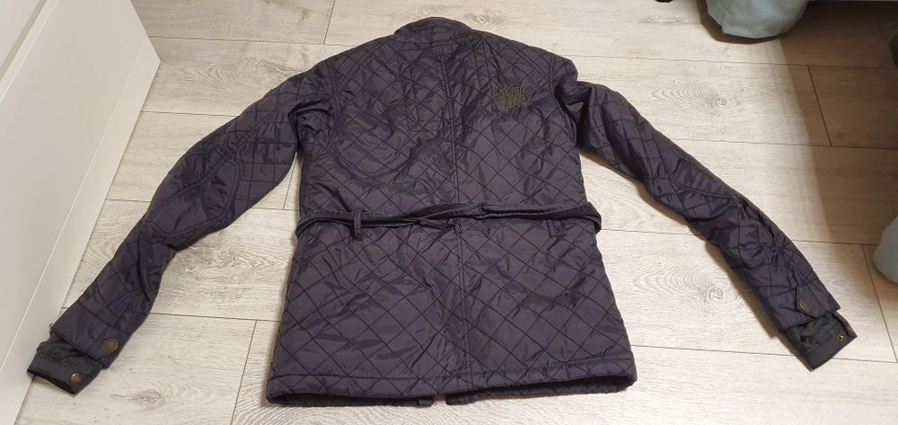 SUPERDRY MOTORBIKE damska kurtka pikowana rozmiar M wymiary na zdjęcia