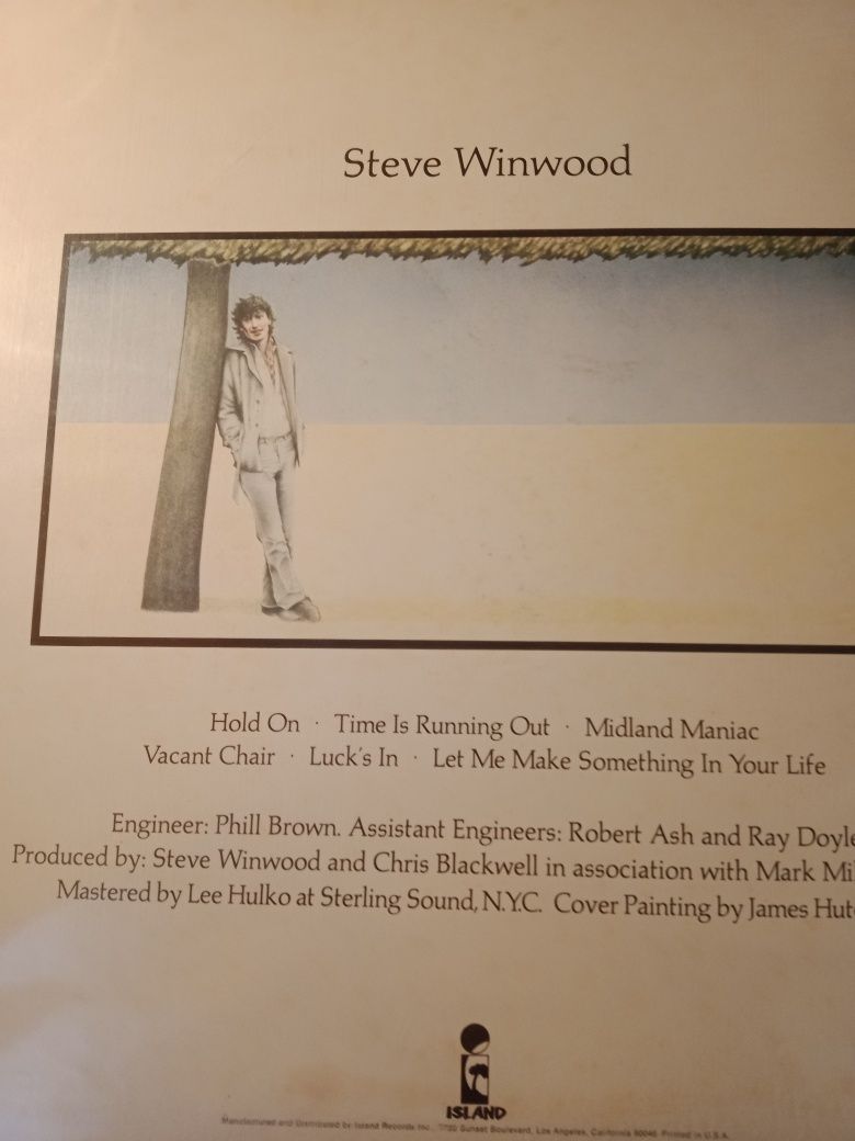 Steve Winwood płyta winylowa