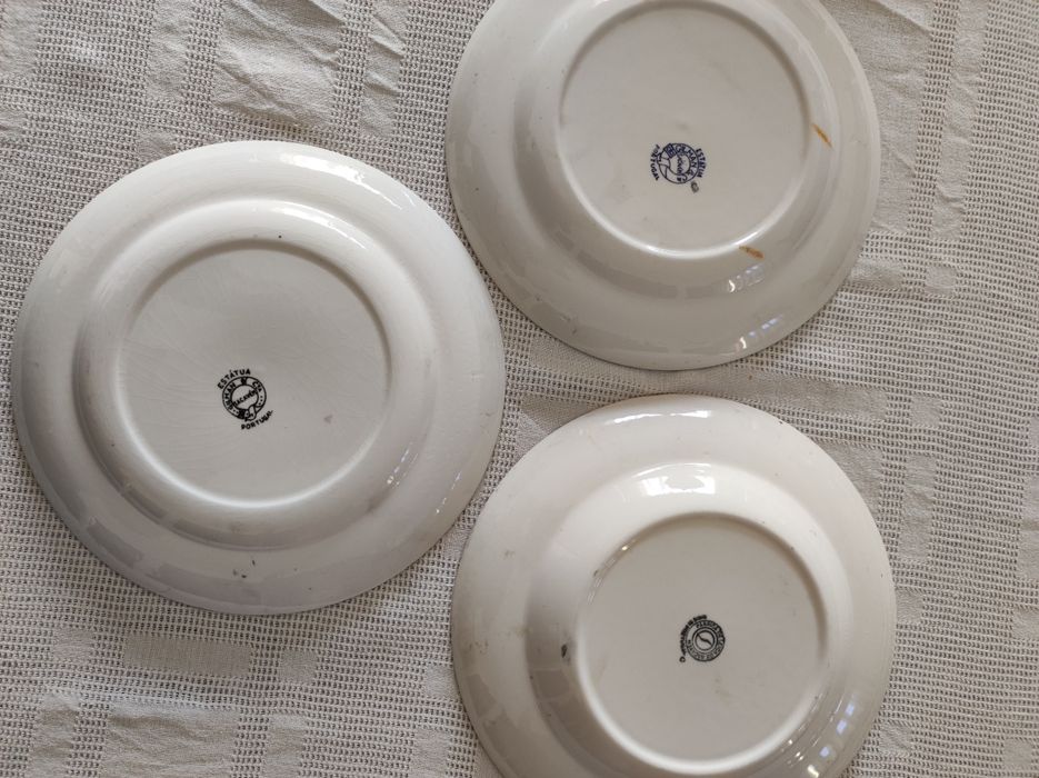 Pratos antigos de Sacavém